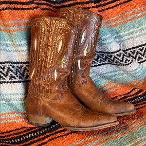 Ariat cowgirl snip toe boots